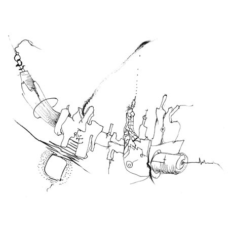 Relevés anatomiques, x-axis par Nicolas Terrasson