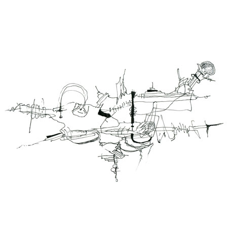 Relevés anatomiques, x-axis par Nicolas Terrasson