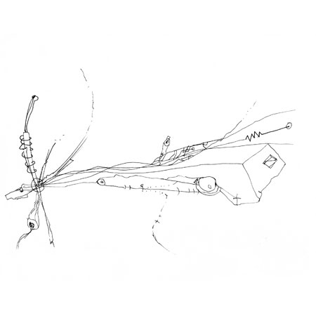 Relevés anatomiques, x-axis par Nicolas Terrasson