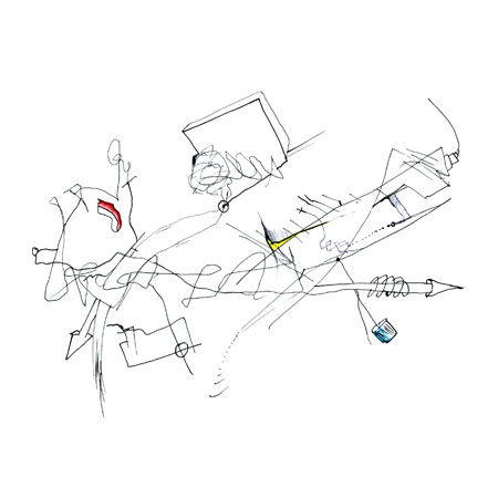 Relevés anatomiques, x-axis par Nicolas Terrasson