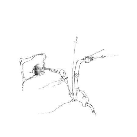 Relevés anatomiques, x-axis par Nicolas Terrasson