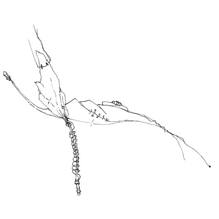 Relevés anatomiques, x-axis par Nicolas Terrasson