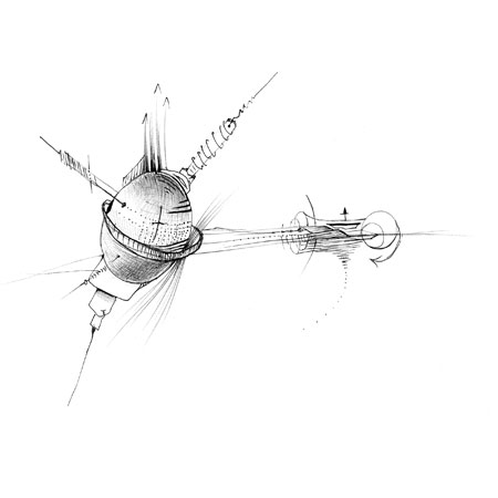 Relevés anatomiques, x-axis par Nicolas Terrasson