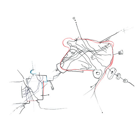 Relevés anatomiques, x-axis par Nicolas Terrasson