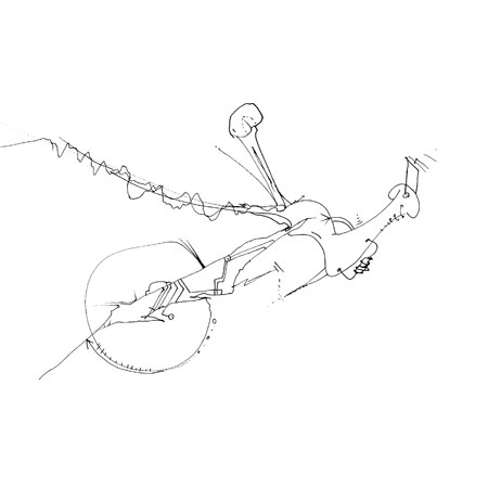 Relevés anatomiques, x-axis par Nicolas Terrasson