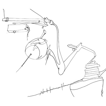 Relevés anatomiques, x-axis par Nicolas Terrasson