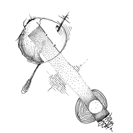 Relevés anatomiques, y-axis par Nicolas Terrasson