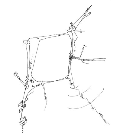 Relevés anatomiques, y-axis par Nicolas Terrasson