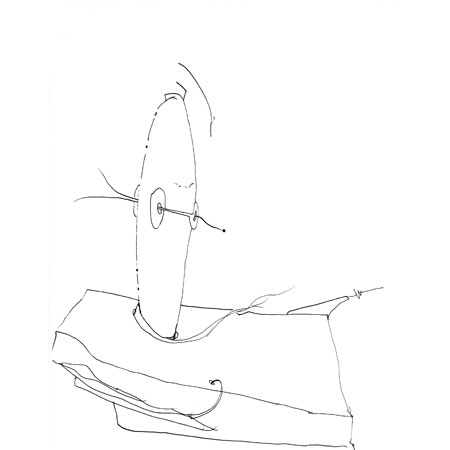 Relevés anatomiques, y-axis par Nicolas Terrasson