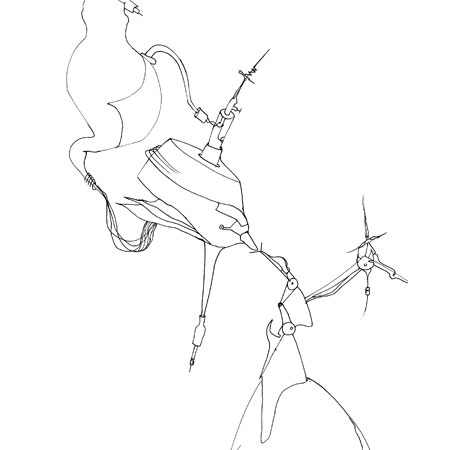 Relevés anatomiques, y-axis par Nicolas Terrasson