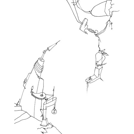 Relevés anatomiques, y-axis par Nicolas Terrasson